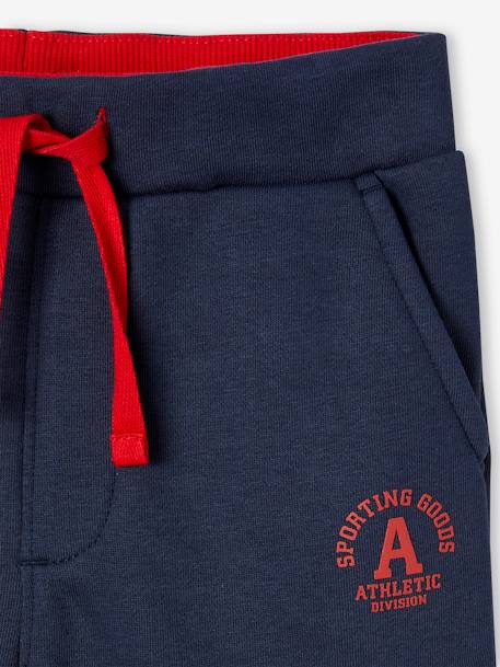 Bermuda sport en molleton garçon marine 2 - vertbaudet enfant 