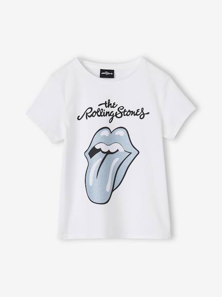 Tee-shirt fille The Rolling Stones® blanc 1 - vertbaudet enfant 