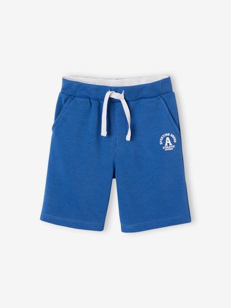 Garçon-Short-Bermuda sport en molleton garçon