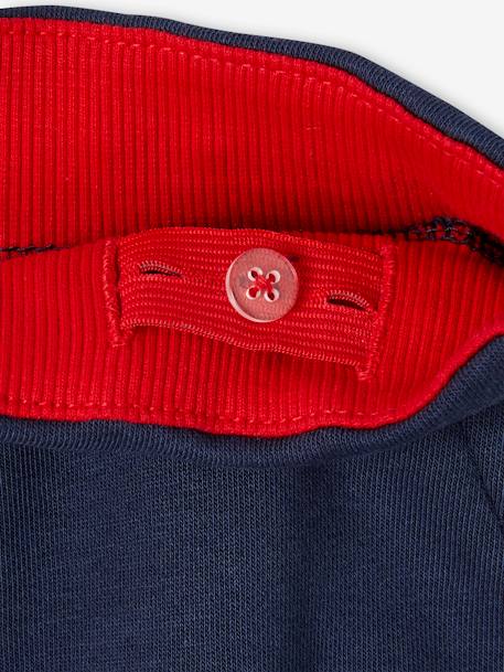 Bermuda sport en molleton garçon marine 3 - vertbaudet enfant 