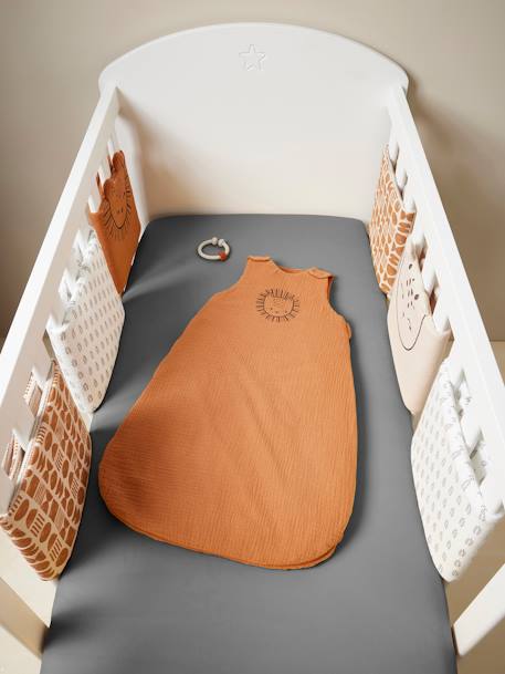 Gigoteuse été ETHNIC ocre+vert sauge 1 - vertbaudet enfant 