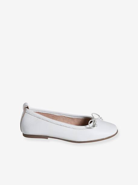 Babies Cuir Fory Mod 8 - Blanc - Bébé fille - 0.00
