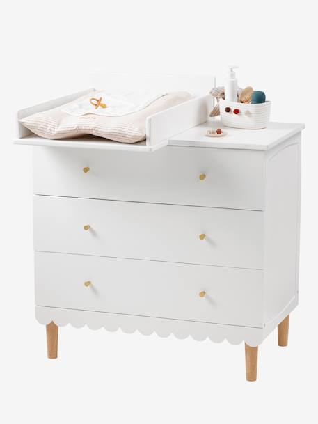 Commode LIGNE FESTON blanc 4 - vertbaudet enfant 