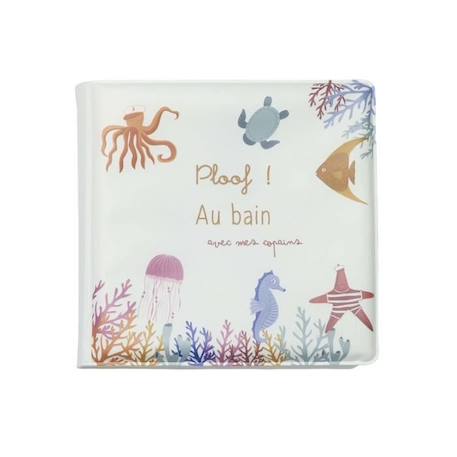 Livre de bain pour bébé - TROIS KILOS SEPT - Changement de couleur - PU - 6 mois - Mixte BLANC 1 - vertbaudet enfant 