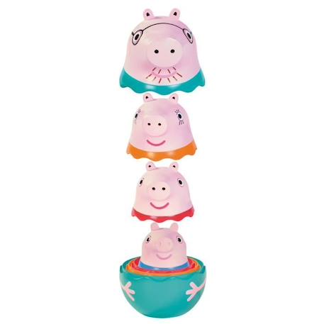 Jeu de personnages gigognes Peppa Pig - TOOMIES - Pour le bain et l'imagination - Mixte - Dès 18 mois BLANC 1 - vertbaudet enfant 