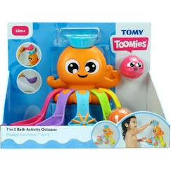 Poulpy d'activités 7-en-1 - TOMY - Jouet de bain éducatif pour bébé - Bleu - 12 mois et plus  - vertbaudet enfant