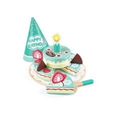 Jouet-Activités artistiques et musicales-Loisirs créatifs-Perles, mode et coffrets créatifs-Gâteau d'anniversaire interactif HAPE E3180 avec son et lumière pour enfant
