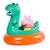 Jouet de bain Peppa Pig Tomy - Licorne et Dinosaure - Vert et Orange - 12 cm VERT 1 - vertbaudet enfant 
