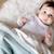 Couverture bébé en velours rebourré - Marque - Vert d'eau - 75 x 100 cm - Uni VERT 2 - vertbaudet enfant 