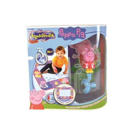 Tapis Aquadoodle Peppa Pig - Marque TOMY - Licence Peppa Pig - Pour Enfant Fille - Multicolore ROSE 4 - vertbaudet enfant 