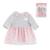 Robe Soir De Fête - Corolle - Vêtement pour grand poupon 36 cm - Mixte - Blanc - Multicolore BLANC 2 - vertbaudet enfant 