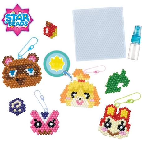 Kit de perles à repasser - AQUABEADS - Animal Crossing: New Horizons - 31832 ROSE 2 - vertbaudet enfant 