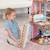 KidKraft - Maison de poupées Matilda en bois avec 23 accessoires inclus ROSE 3 - vertbaudet enfant 