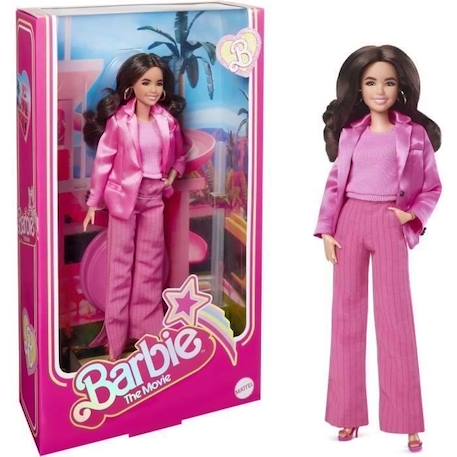 Barbie Le Film - Barbie Coffret Poupée Mannequin       - poupée de collection - 6 ans et + BLANC 1 - vertbaudet enfant 