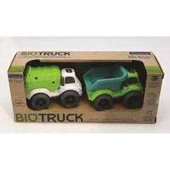 Jouet-Jeux d'imagination-Petites Voitures - Pack de 2 camions - LEXIBOOK - Vert - Pour bébé à partir de 18 mois