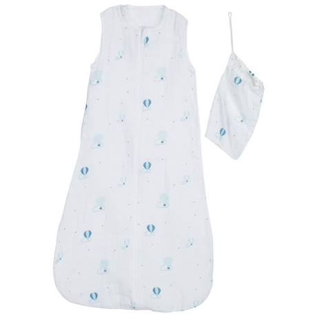 Gigoteuse bébé en coton bio blanc BLANC 1 - vertbaudet enfant 