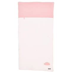 Linge de maison et décoration-Édredon - LILY POUDRÉE - Rose - 100% coton - 120 x 60 cm
