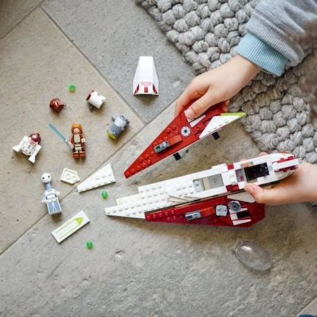LEGO® Star Wars 75333 Le Chasseur Jedi d’Obi-Wan Kenobi, Jouet, Figurine Taun We et Droïde BLANC 2 - vertbaudet enfant 