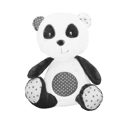 Doudou panda en velours BLANC 2 - vertbaudet enfant 