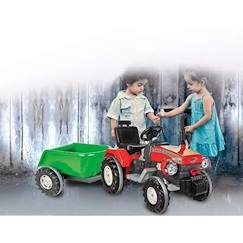 -Remorque Ride-on Vert pour Traktor Power Drag - Jamara - Convient aux enfants - Mixte - A partir de 18 mois