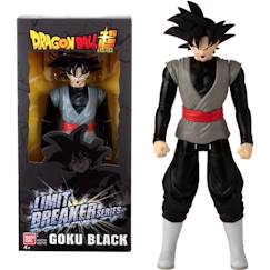 Jouet-Jeux d'imagination-Figurines, mini mondes, héros et animaux-Figurine géante Goku Black Limit Breaker - BANDAI - Dragon Ball Super - Noir, gris et blanc