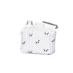 -Trousse de toilette en coton Bio blanc