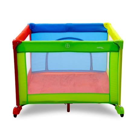 Parc bébé pliable Square Ludo - ASALVO - 0 mois à 15 kg - double verrouillage de sécurité BLANC 3 - vertbaudet enfant 