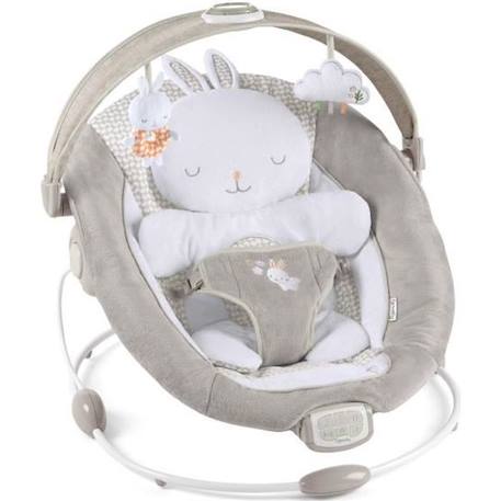 INGENUITY Transat bébé avec arche lumineuse, lapin, Twinkle Tails™, jusqu'à 6 mois GRIS 1 - vertbaudet enfant 