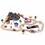 KidKraft - Circuit train en bois Bucket Mounain avec 61 accessoires inclus, rangement pratique BEIGE 1 - vertbaudet enfant 