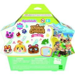 Jouet-Activités artistiques et musicales-Kit de perles à repasser - AQUABEADS - Animal Crossing: New Horizons - 31832
