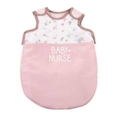 -SMOBY - Baby Nurse Turbulette pour poupons jusqu'à 42cm - Porte-bébé en tissu réglable
