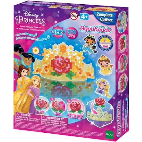 Jeu de perles à repasser - AQUABEADS - Diadème Princesses Disney JAUNE 5 - vertbaudet enfant 