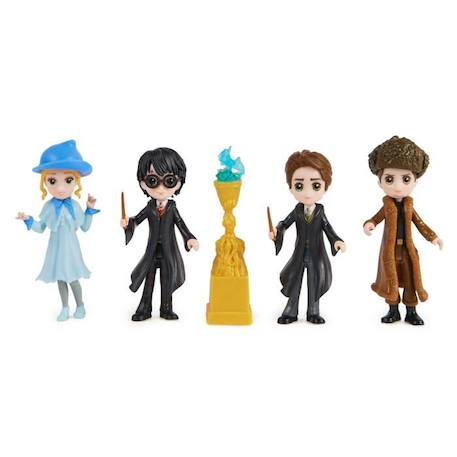 Pack de 4 figurines articulées Harry Potter Champions Tournoi des 3 Sorciers MAGICAL MINIS™ - Wizarding World BLANC 1 - vertbaudet enfant 