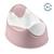 BEABA Pot d'apprentissage bébé ergonomique, poignées de préhension, joint antidérapant, facile d'entretien, old pink ROSE 4 - vertbaudet enfant 