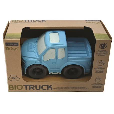 Petite voiture - LEXIBOOK - Pick-up bleu - Fibres de blé recyclables - Pour bébé de 18 mois et plus BLEU 1 - vertbaudet enfant 