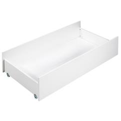 Chambre et rangement-Chambre-Tiroir pour lit combiné évolutif en bois blanc