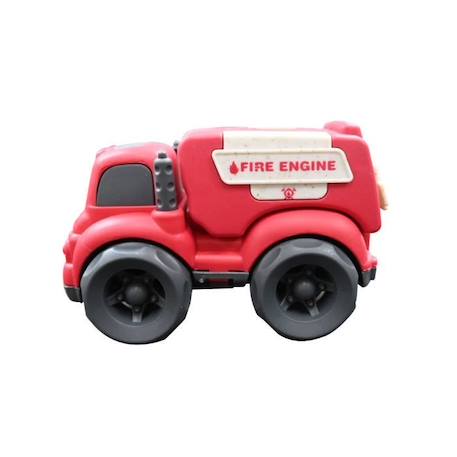 Petites Voitures - LEXIBOOK - Mini police+camion pompier - Rouge et bleu - Extérieur - Bébé ROUGE 3 - vertbaudet enfant 