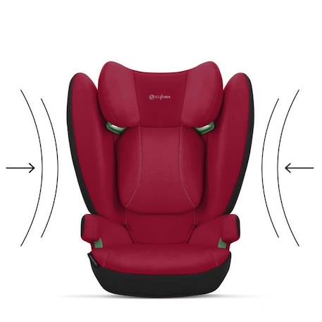 Siège auto isofix Solution B i-fix Dynamic Red CYBEX - Groupe 2/3 - Rouge ROUGE 6 - vertbaudet enfant 