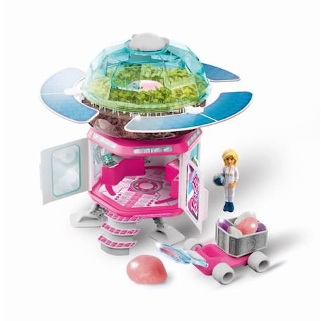 Barbie - Clementoni - Exploratrice spatiale - Poupée Astronaute - Jeu Scientifique Botanique ROSE 2 - vertbaudet enfant 