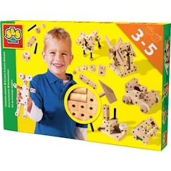 Jouet-Jeux d'imagination-Jeux de construction-SES CREATIVE Kit pour le jeune ébéniste - Jeu de construction de jouets - Bois