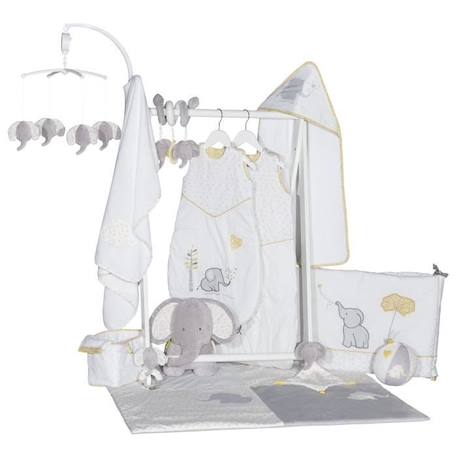 Couverture bébé 75x0. 5cm en polyester  blanc BLANC 2 - vertbaudet enfant 