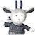 Peluche - MERLIN - Mini Musical Mouton en velours blanc - Pour bébé - Intérieur BLANC 2 - vertbaudet enfant 