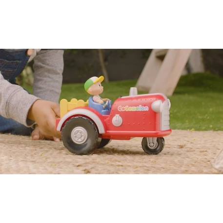 Figurine miniature - BANDAI - CoComelon Tracteur Musical Rouge - Tracteur Musical Et Sa Figurine 7cm - WT0038 ROUGE 6 - vertbaudet enfant 