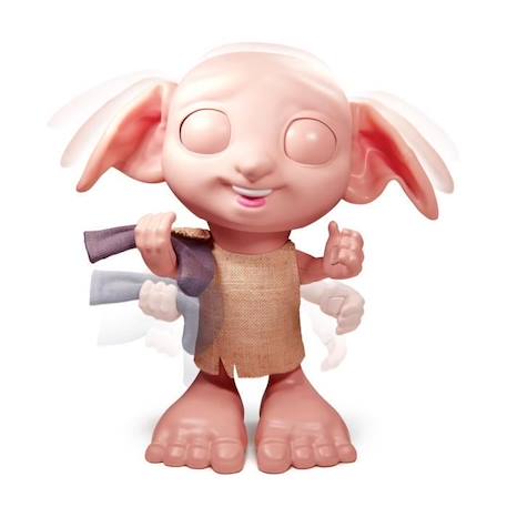 Harry Potter - Figurine DOBBY interactive - 20 cm - Wizarding World BLANC 2 - vertbaudet enfant 