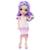 Rainbow High Tentpole PR Theme Doll - PURPLE - 1 robe de Gala et 1 tenue decontractée + accessoires et carnet de croquis VIOLET 1 - vertbaudet enfant 