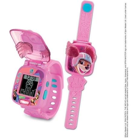 Montre-Jeu Interactive Pat Patrouille Le Film de VTECH - Liberty - 4 Activités Educatives - 3 à 7 ans ROSE 1 - vertbaudet enfant 