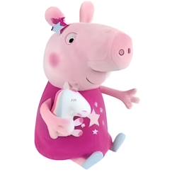 Jouet-Premier âge-Peluches-PEPPA PIG Peluche Avec Mascotte Pour Enfants - 30 cm