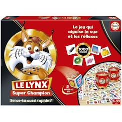 Jouet-Jeux éducatifs-LYNX SUPER CHAMPION 1000 IMAGES