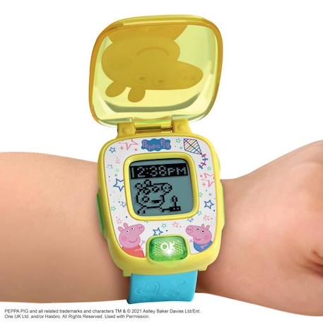 Montre-Jeu Interactive Peppa Pig VTECH - Pour Enfant de 3 Ans et Plus - Multicolore BLEU 2 - vertbaudet enfant 