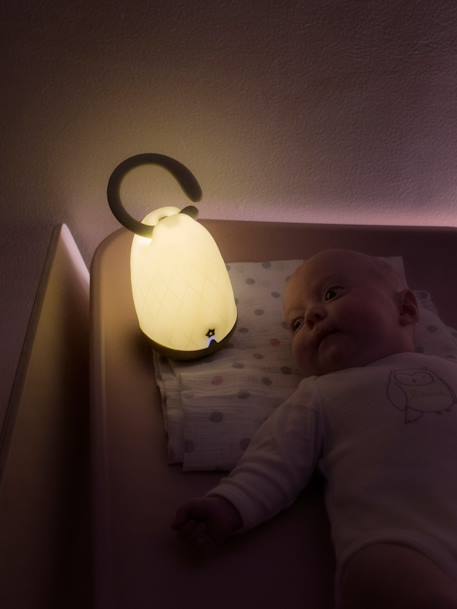 Lanterne magique Lumiblo blanc/taupe 4 - vertbaudet enfant 